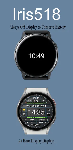 Iris518 Digital Watch Face screenshot 7