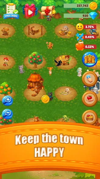 Candice Pet friends idle town screenshot 4