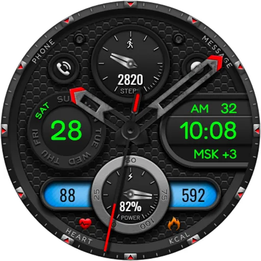 DETERANO CTS86 Watch face screenshot 24