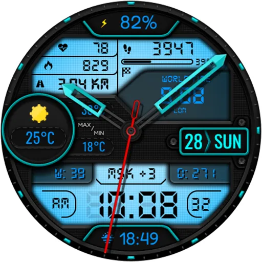 MONOTANA CTS51 Watch face screenshot 18