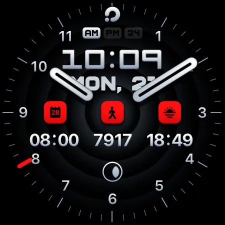 PRADO X15 Hybrid Watch Face screenshot 8