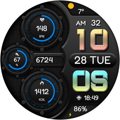 DIGI YAGEGUM Watch face screenshot 18