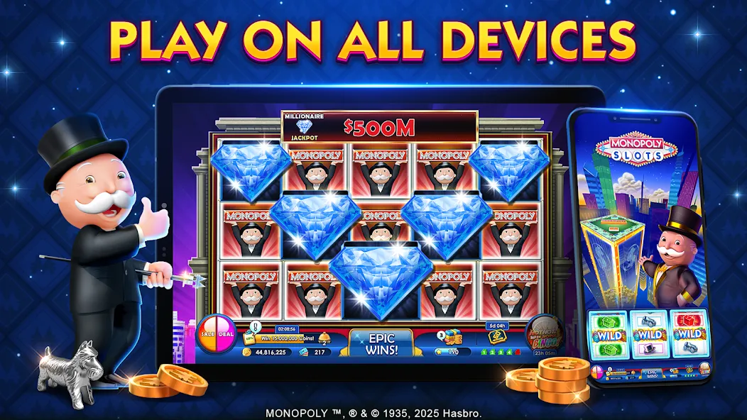 MONOPOLY Slots – 老虎机和赌场游戏 screenshot 7