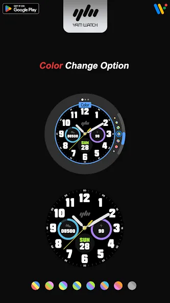 YamWatch Analog 6 screenshot 4
