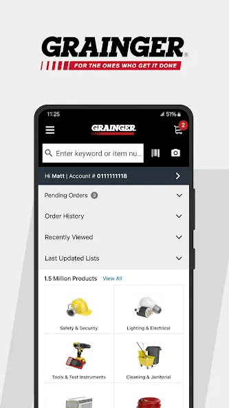 W.W. Grainger, Inc. screenshot 1