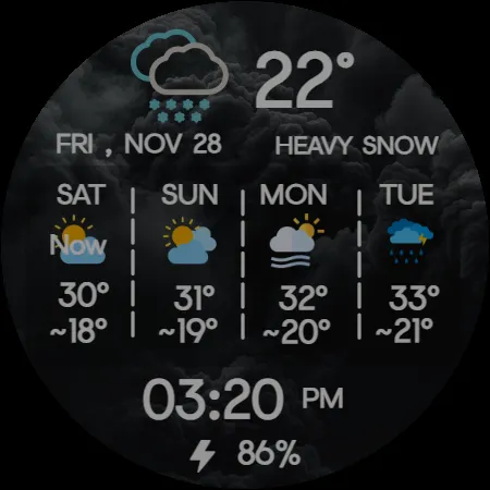 Weather Forecast for Wear OS screenshot 24