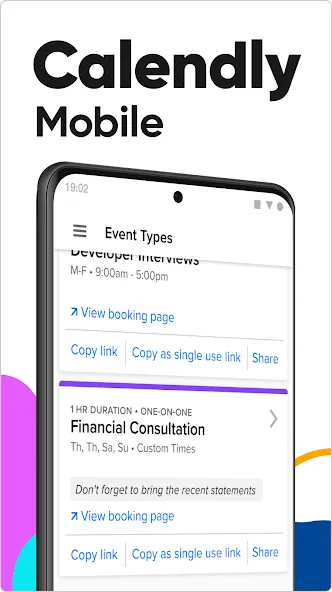 Calendly Mobile screenshot 1