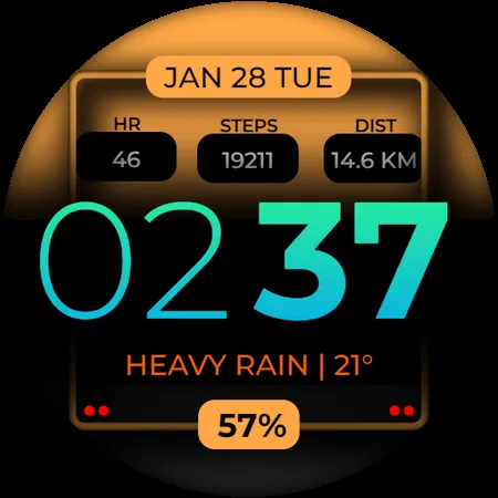 Watch Face WF124 screenshot 6