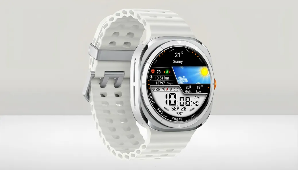 Weather w269 Watchface screenshot 10