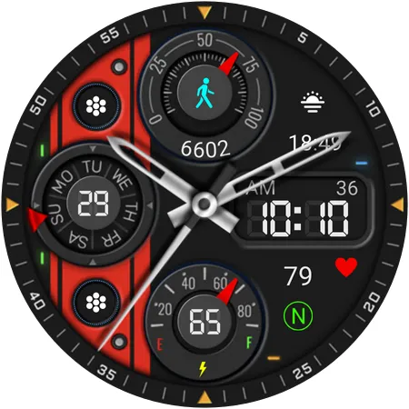 DB065 Kinetic Boost Watch Face screenshot 25