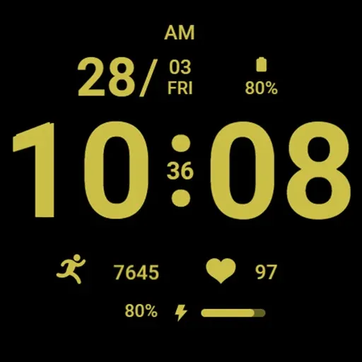 ZKin Watch Minimalist Black screenshot 36