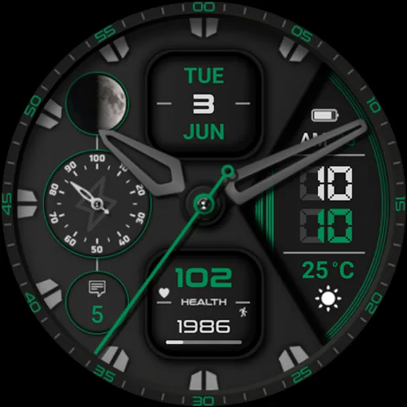 Watch face CNW0023 screenshot 27