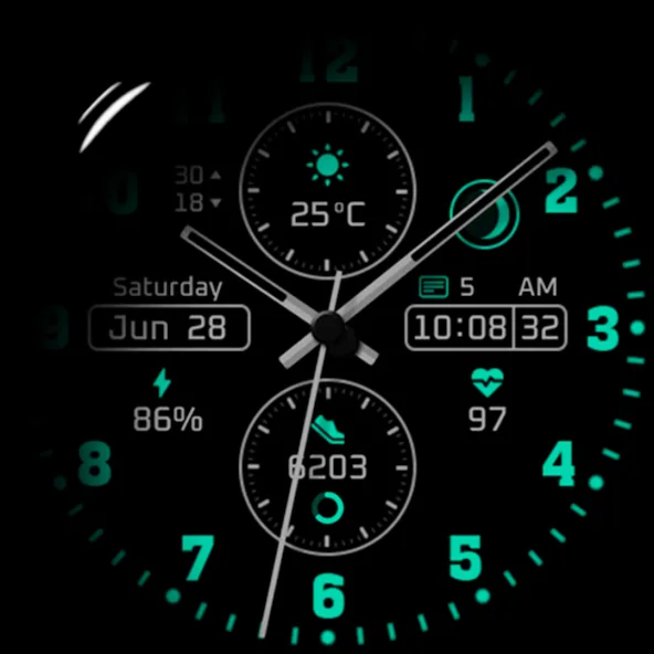 Watch face CNW-34 screenshot 5