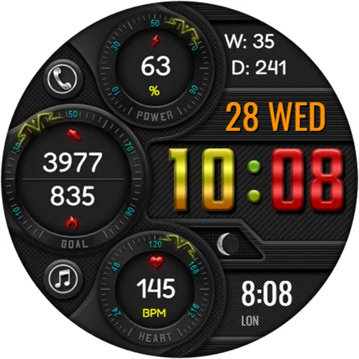 DIGI REPLANT WS29 Watch face screenshot 22