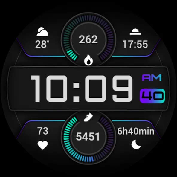 PRADO 91 Digital Watch Face screenshot 13