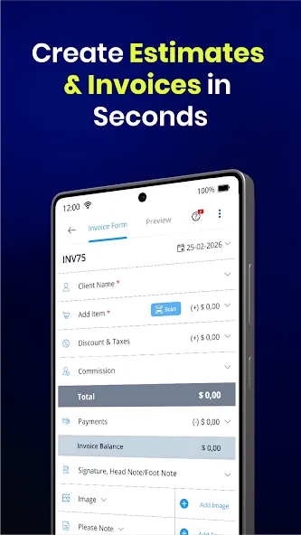 Simple Invoice Manager screenshot 2