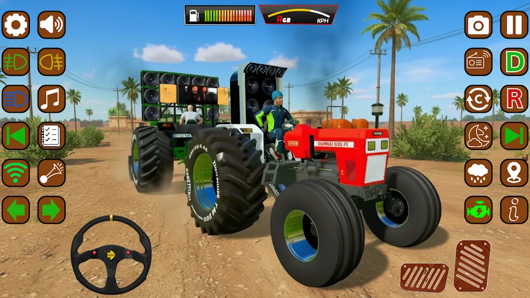 Indian Tractor Farming Game 3D screenshot 8