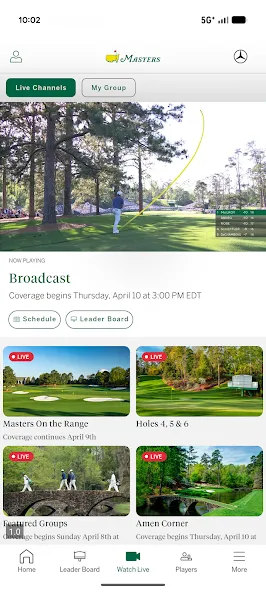 The Masters Golf Tournament screenshot 4