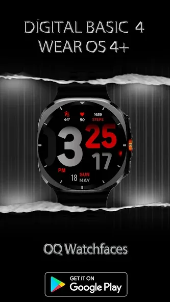 Digital Basic 4 Wear OS 5+ screenshot 28