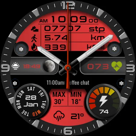 SY40 Watch Face for Wear OS screenshot 26
