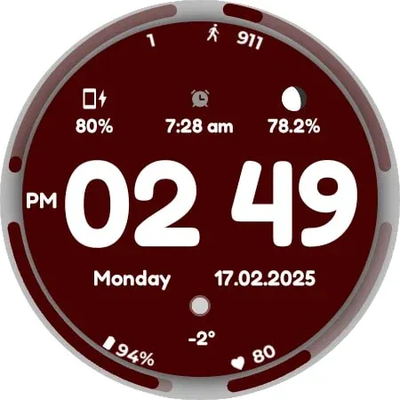 GRBL Bars Watchface screenshot 24