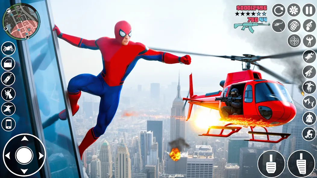 Spider Rope Hero - Rescue Town screenshot 3