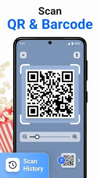 QR Code & Barcode Scanner Plus screenshot 1
