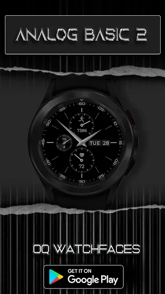 Analog Basic 2 for WEAR OS 4 screenshot 5