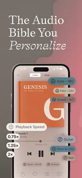 Dwell: Audio Bible screenshot 1
