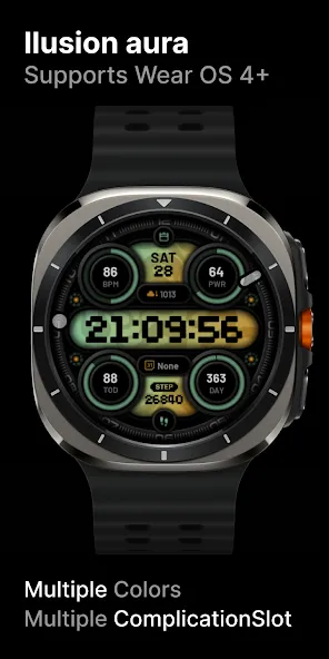 Ilusion aura: Watch Face screenshot 1