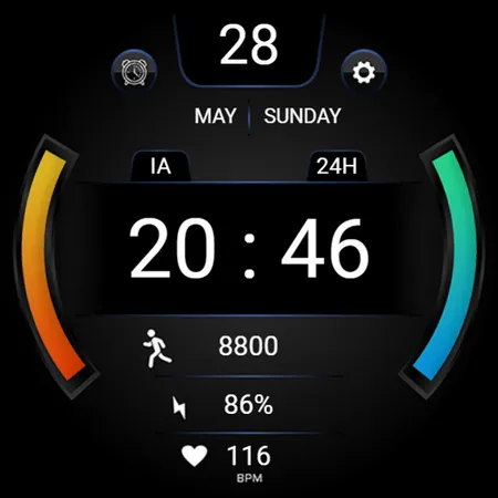 IA92 Digital Watchface screenshot 7