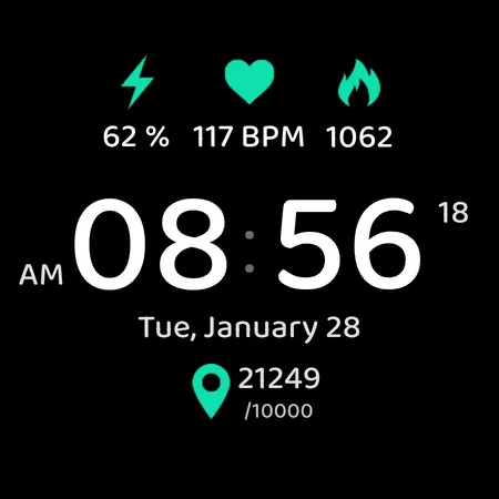 Power Tracker Watch Face screenshot 11