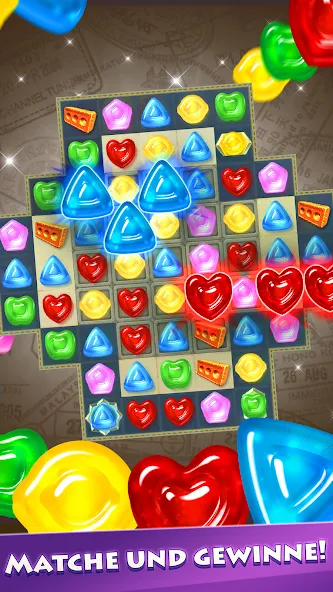 Gummy Drop! Match 3 & Puzzle screenshot 1