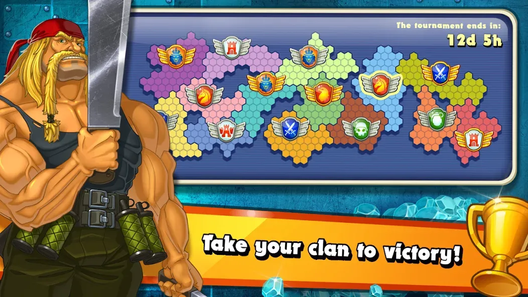 Jungle Heat: War of Clans screenshot 1