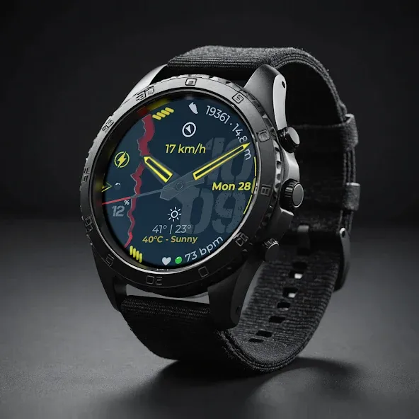 Watch Face CUE158 screenshot 1