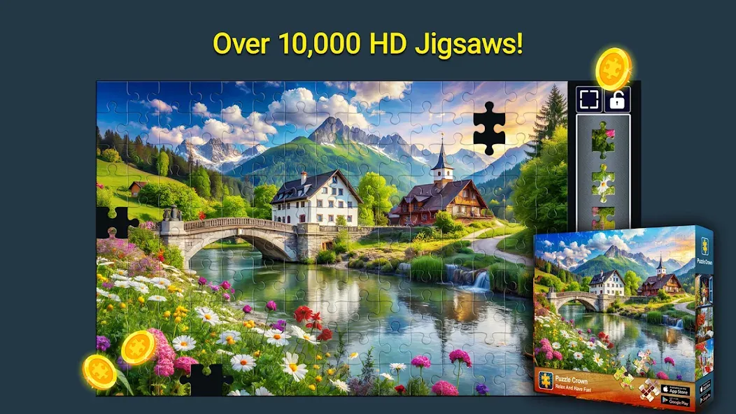 Jigsaw Puzzles Crown: HD Games screenshot 2