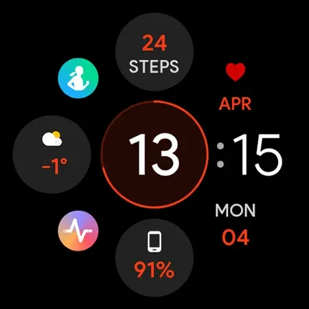 OS 3 Digital: Watch face screenshot 10