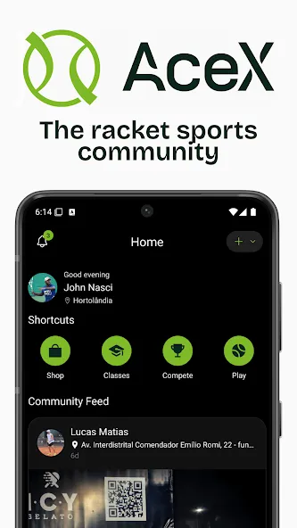 AceX screenshot 1