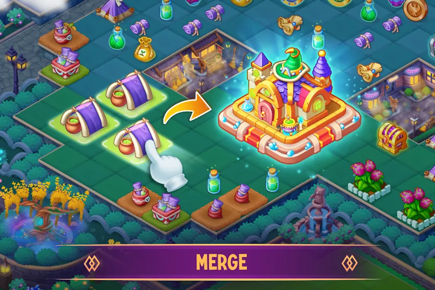 Wizard World: Magic Merge screenshot 11