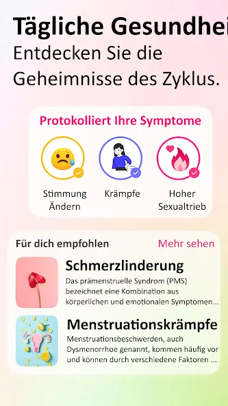 Mein perioden kalender screenshot 5