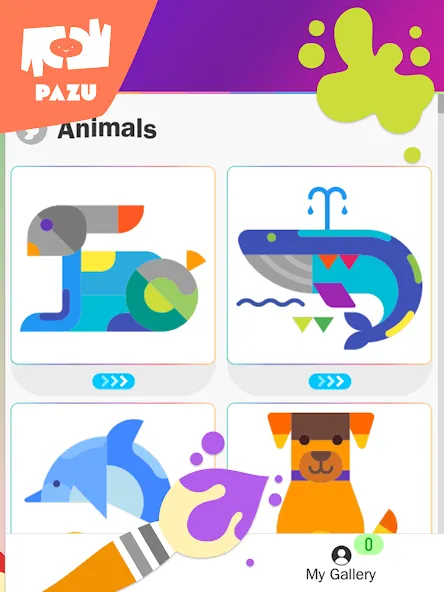 Coloring games for toddlers screenshot 10