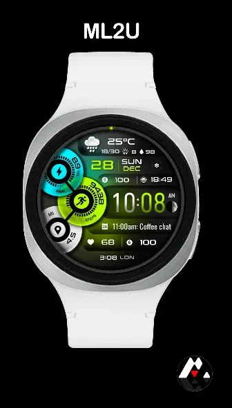 ML2U 374 Watch Face screenshot 3