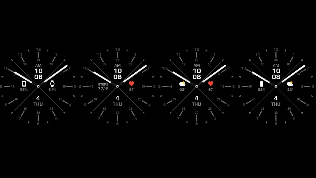 Interinight - watch face screenshot 16