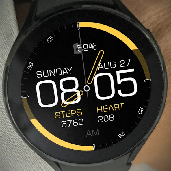Key086 Hybrid Watch Face screenshot 8