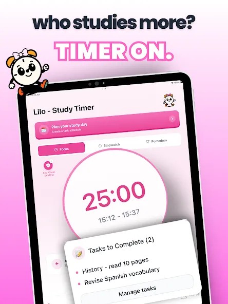 Lilo Study Timer & Challenges screenshot 6