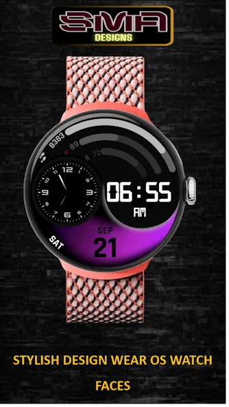RainbowChrono WatchFace SAM-29 screenshot 19