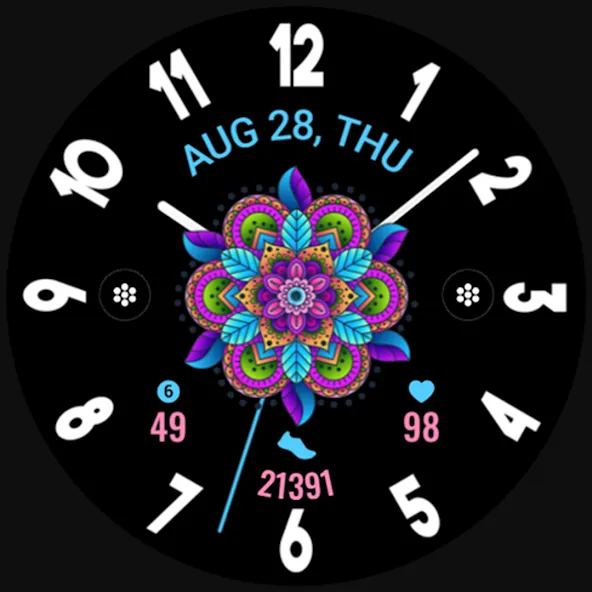 Vibrant Mandala Analog screenshot 40