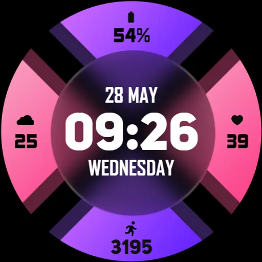 Glass Watch Face screenshot 5