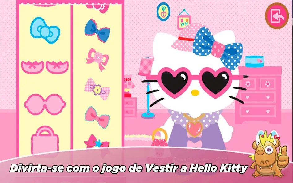 Hello Kitty Jogo Educacional screenshot 1