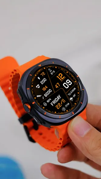 N-SPORT717 Digital Watch Face screenshot 6